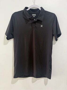 Hurley Black boys Performance Polo